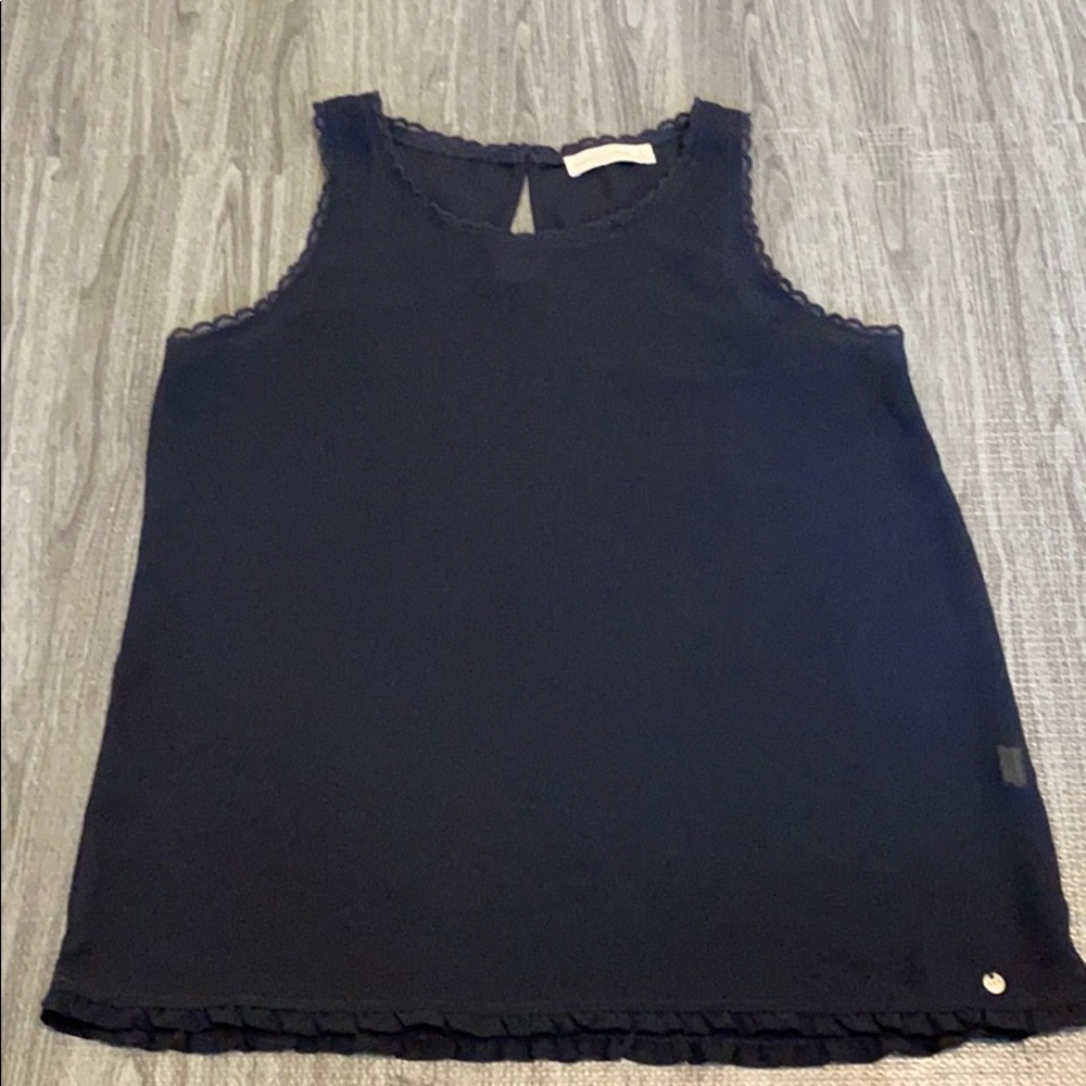 Navy Abercrombie and Fitch blouse